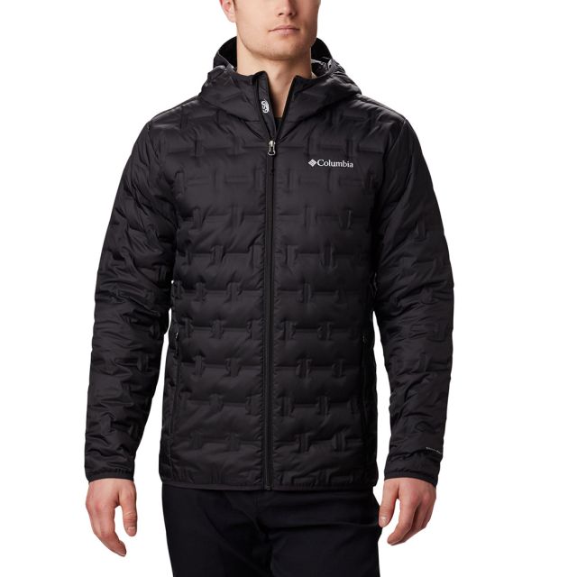 Columbia Men's Delta Ridge™ Down Hooded Jacket in Black