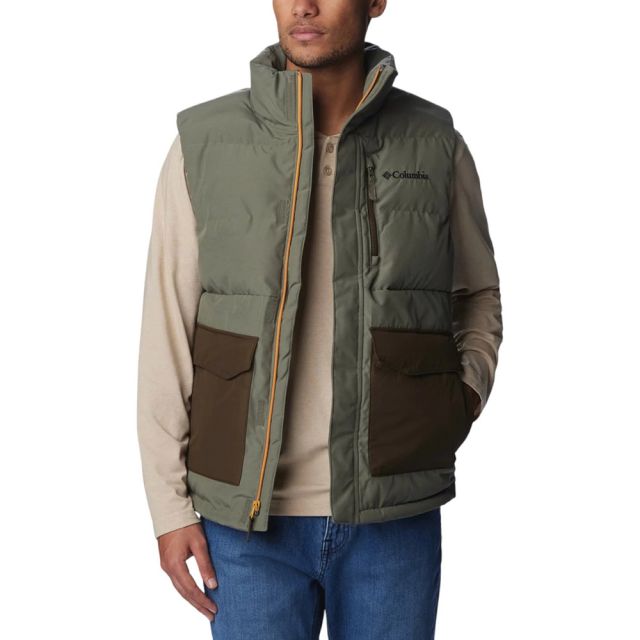 Columbia Men's Marquam Peak Fusion™ Vest in Stone Green/Olive