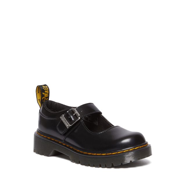 Dr. Martens Junior Mary Jane Bex School Shoes in Black