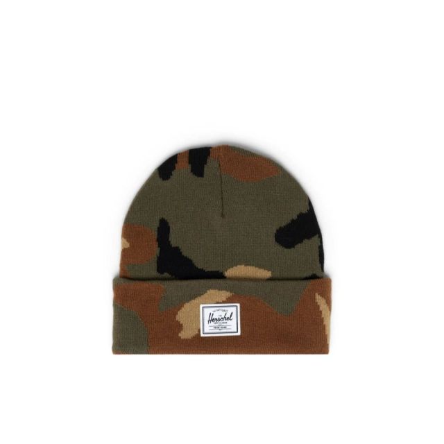 Herschel Elmer Camo Beanie in Woodland