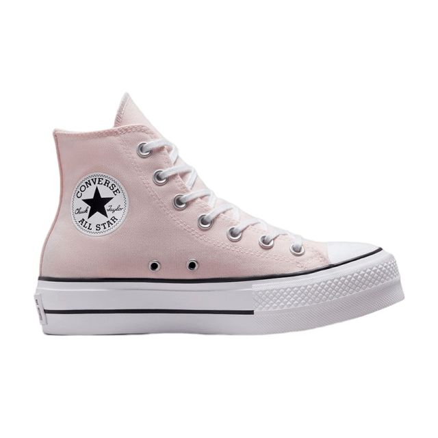 Converse Chuck Taylor All Star Lift Platform Seasonal Colour in Decade Pink/White/Black