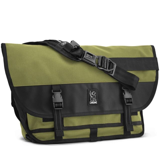 Chrome Industries Citizen Messenger Bag in Olive Branch