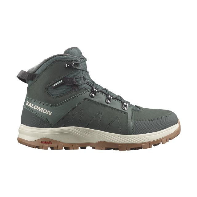 Salomon Outchill Thinsulate™ Climasalomon™ Waterproof Men's Winter Boots in Urban Chic/Almond Milk/Phantom