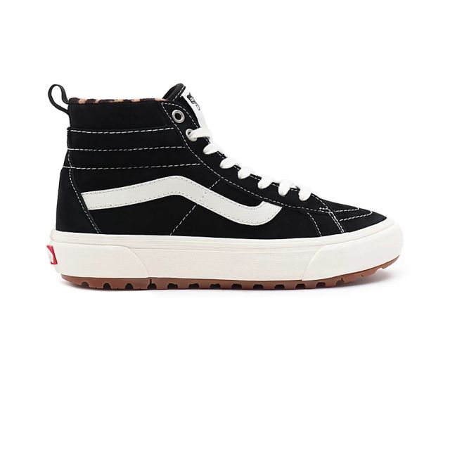 Vans Suede SK8-Hi MTE-1 Shoe in Black/Leopard