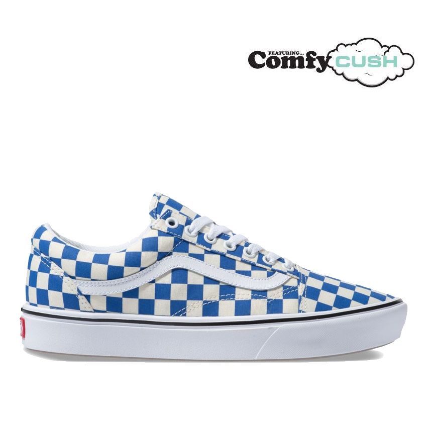 vans comfycush checker old skool