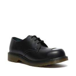Dr. Martens 1925 Exposed Steel Toe Leather Shoes in Black | UJB Canada