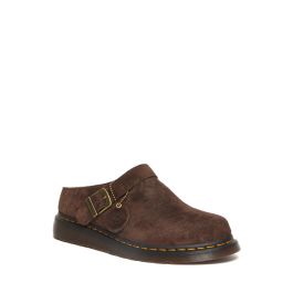 Dr. Martens Isham Desert Oasis Suede Mules in Dark Brown | Union