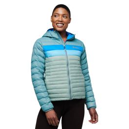 Cotopaxi Fuego Hooded Down Jacket - Women's in Bluegrass/Silver