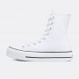 Converse Extra High Platform Chuck Taylor All Star High Top in White/White/White