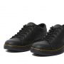 Dr. Martens Maltby Slip Resistant Leather Work Shoes in Black