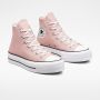 Chuck Taylor All Star Lift Platform Seasonal Colour High Top in Pink Clay/Black/White