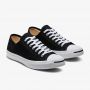 Converse Jack Purcell Canvas Classic Low Top in Black