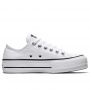Converse Chuck Taylor All Star Lift Low Top in White/Black/White