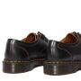 Dr. Martens 1461 Ghillie Leather Oxford Shoes in Black Vintage Smooth