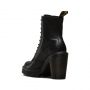 Dr. Martens Kendra Women's Leather Heeled Boots in Black Sendal