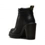 Dr. Martens Averil Women's Leather Heeled Ankle Boots in Black Sendal