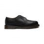Dr. Martens 3989 Smooth Leather Brogue Shoes in Black Smooth Leather