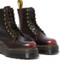 Dr. Martens Jadon Arcadia Leather Platform Boots in Cherry Red Arcadia