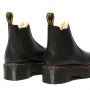 Dr. Martens 2976 Faux Fur Lined Platform Chelsea Boots in Black