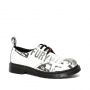 Dr. Martens 1461 Sex Pistols Leather Printed Oxford Shoes in White