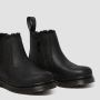 Dr. Martens Toddler 2976 Faux Fur Lined Chelsea Boots in Black
