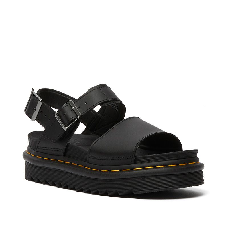 Dr. Martens Blaire Women's Brando Leather Gladiator Sandals in Black ...