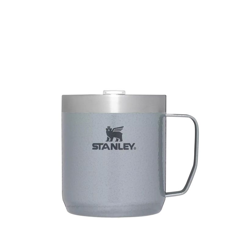 Stanley Classic Legendary Camp Mug 12oz Hammertone Silver