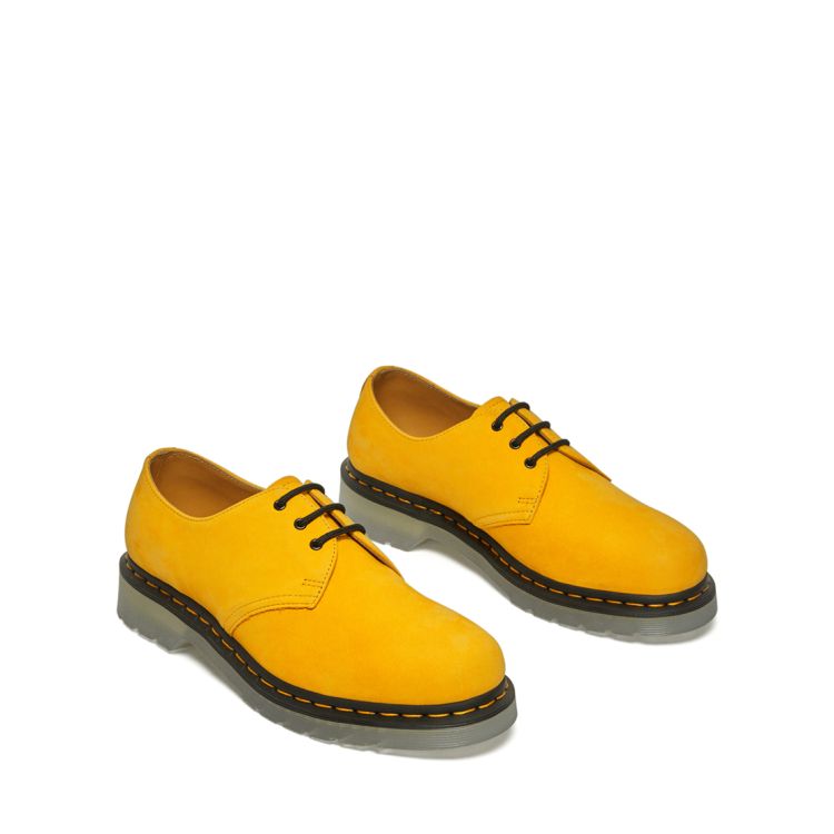 Dr. Martens 1461 Iced II Buttersoft Leather Oxford Shoes in Yellow Union Jack Boots Canada