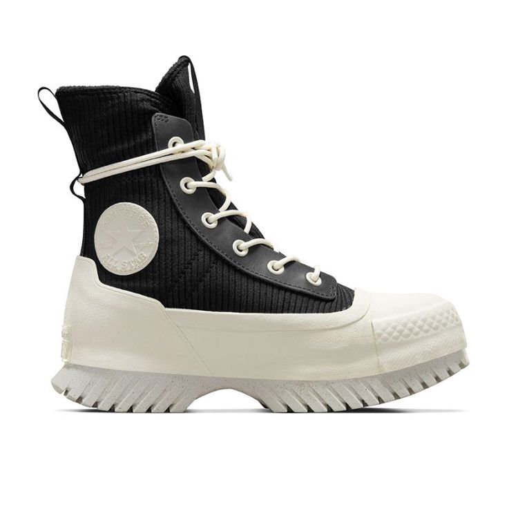 Chuck Taylor All Star Lugged 2.0 Platform Counter Climate Extra High in Black Black Egret Union Jack Boots Canada