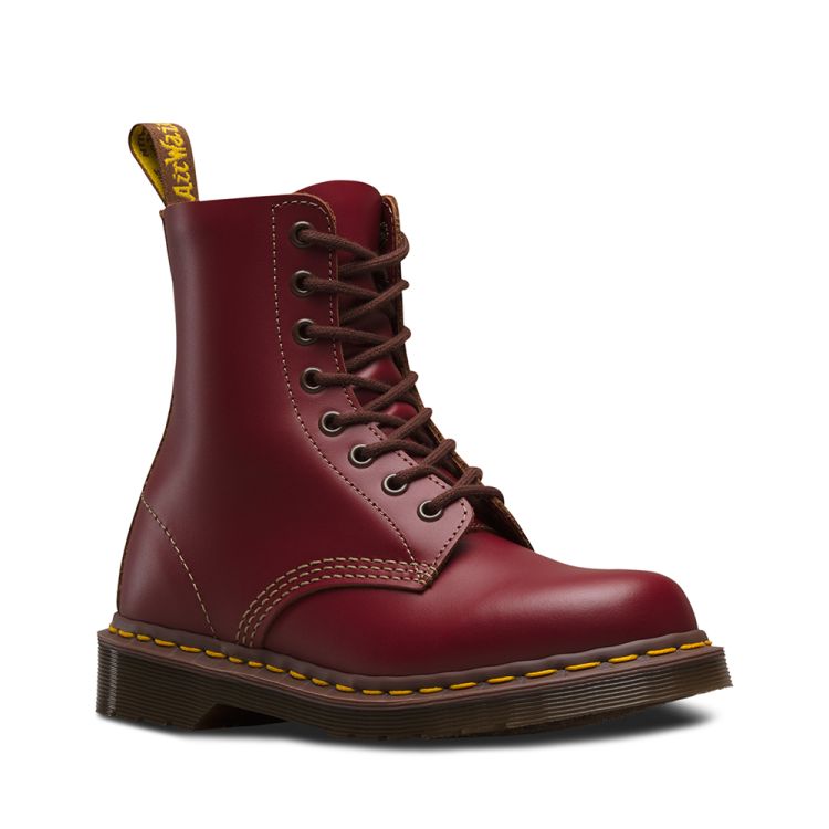 Dr. Martens 1460 Vintage Made In England Lace Up Boots in Oxblood ...