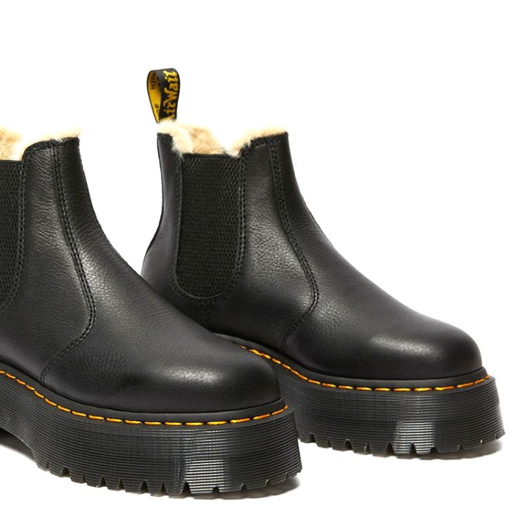 Leather platform chelsea boots online