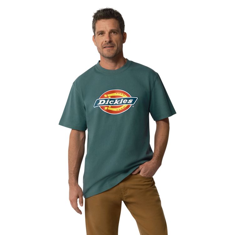 Dickies Short Sleeve Tri-Color Logo Graphic T-Shirt in Lincoln
